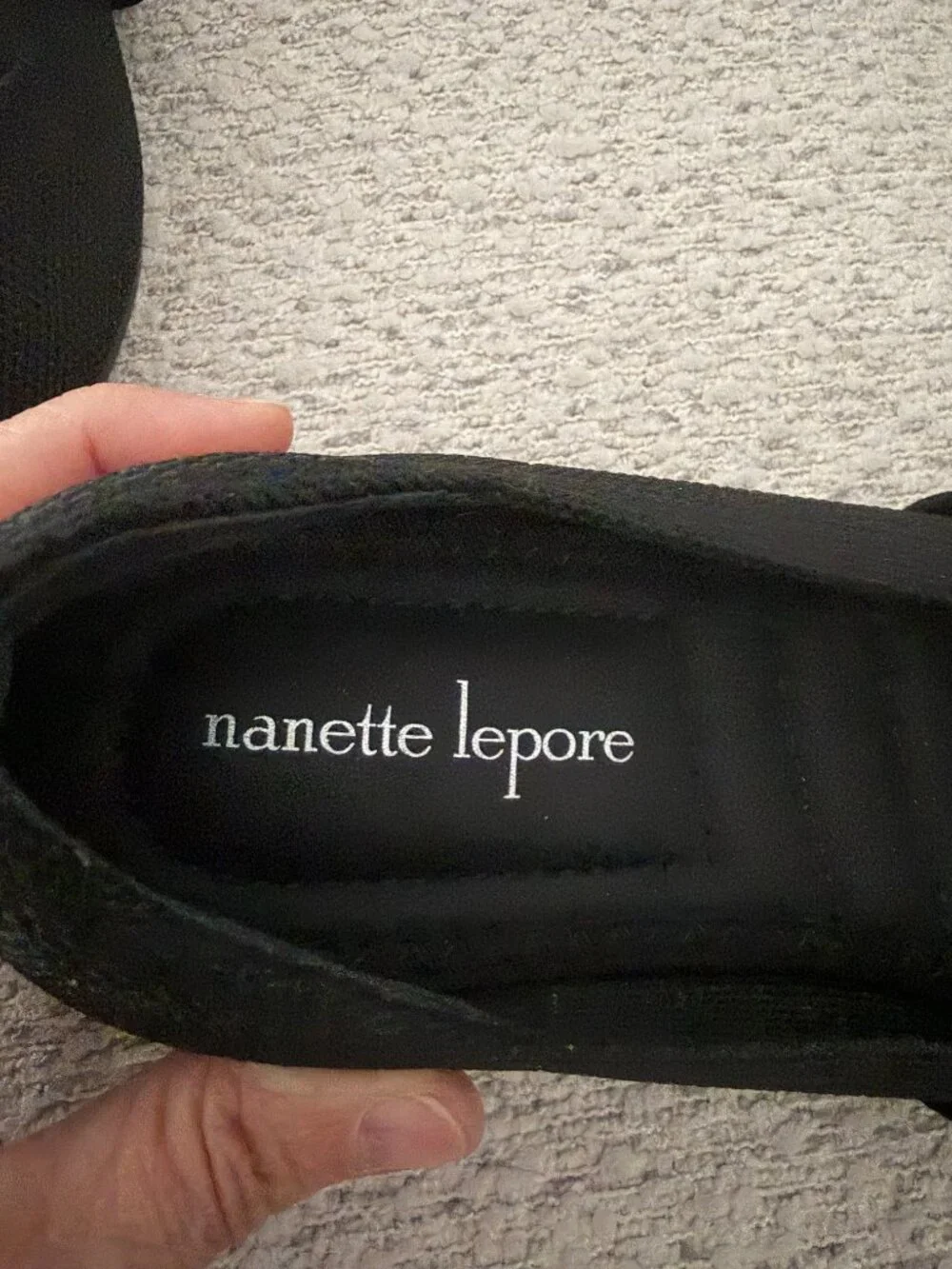 Nanette LePore Bow Flats Size 7.5 New